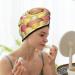 Buy Ice Cream Coral Velvet Dry Hair Cap - Unisex Wet Towel Wrap for Home Pool and Beach - Ideal for Quick Drying Hair - Buy Online on GoSupps.com