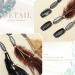 Generse Feather Hair Clips Boho Hippie Feather Hair Extensions Indian Headdress for Women and Girls (3 Pieces) - Buy Online on GoSupps.com