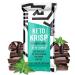 CanDo Keto Krisp - Keto Snack & Keto Bars (12 Pack, Chocolate Mint) - Low-Carb, Low-Sugar High Protein Bars - Gluten-Free Crispy, Perfectly Delicious Healthy Meal Replacement Chocolate Mint 12 Count (Pack of 1)