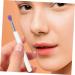 Baluue 16 Pcs Silicone Lip Brush Eyeshadow Brush Makeup Lipstick Lip Brush with Lid Bunny Ear Pearl Clip Pp - Buy Online on GoSupps.com