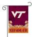 NCAA Rico Industries Virginia Tech Hokies 13" x 18" Personalized Double Sided Garden Flag