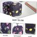 PLAFOPE 4pcs Sanitary Napkin Storage Bag Set - Portable Wash Bags for Travel and Purse - Zippered Canvas Mini Storage Bags - Buy Online on GoSupps.com