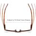 Buy JM Set of 4 Round Reading Glasses - Spring Hinge Readers for Men & Women - Stylish +0.75 Black & Tortoise Eyeglasses for Comfortable Reading - International Shipping Available - Buy Online on GoSupps.com