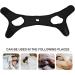 Artibetter Stop Snoring Anti Snore Strap - Chin Strap for Snoring, Keep Mouth Closed While Sleeping - Black - Buy Online on GoSupps.com