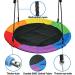 Saucer Tree Swing 40 | 700lb Capacity | 900D Oxford Fabric | Waterproof | Playground & Backyard Swing (Rainbow) - Buy Online on GoSupps.com