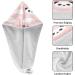 Kid Panda Dry Hair Cap - 2 Piece Quick Drying Towel Set with Button Headband | Super Absorbent & Soft - Buy Online on GoSupps.com