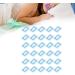 Syrisora Sleep Mouth Tape for Better Breathing and Improved Sleep - 30pcs Ultra Thin Snoring Aid for Men (Blue) - Buy Online on GoSupps.com