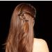 Revlon Rubberized Double Grip Black Hair Clips - 6 Count (Pack of 1) - Buy Online on GoSupps.com