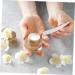 MUSISALY 2pcs Cosmetic Spatula Mask Spa Mini Spoon Facial Makeup Spatula Face Cream Scoop Rod Stainless Steel - Buy Online on GoSupps.com