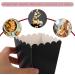 Alipis 50Pcs Popcorn Boxes Disposable Popcorn Buckets Paper Popcorn Tubs Greaseproof Popcorn Containers for Movie Theater Night Parties 250g Black - Buy Online on GoSupps.com