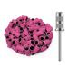 AIRSEE 100Pcs Sanding Bands 180 Grit Professional Nail Manicure Electric File Sand Piece Set with 1 Mandrel, Great Fit for Nail Drill Bits Working on Acrylic Nails