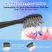 Burst Sonic Toothbrush Heads - 10 Replacement Heads + 30 Floss Picks + 1 Holder - Deep Cleaning Bristle Design - Black-Compatible with Burst Electric Toothbrush - Buy Online on GoSupps.com