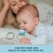 Generic Teething Toy for Babies 6-12 Months - Beech Wood Baby Teether Ring - Silicone Teether for Boys and Girls 4 Months and Up - Buy Online on GoSupps.com