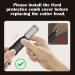 Waterproof Body Hair Trimmer Kit - Cordless Adjustable Combs & Interchangeable Heads for Safe Groin Chest Back & Armpit Grooming - Buy Online on GoSupps.com