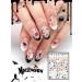 Daover 8 Sheets Halloween Nail Decals Stickers Self-Adhesive Halloween Nail Art Sticker Decals DIY Manicure Decoration Pumpkin Horror Scream Skull Bat Ghost for Halloween Party - Buy Online on GoSupps.com