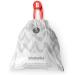 Brabantia Perfectfit Garbage Bags Multipack - Extra Strong 5L 200 Bags (10 Rollers) - Code B - White - International Shipping Available - Buy Online on GoSupps.com