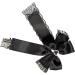 Lace Ribbon Bow Hair Clip Princess Bowe Legant Trace Hair Bow Heart Bowknot Ribbon Hairpin Black - Buy Online on GoSupps.com