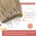 Youngsee Microring Extensions - 35cm Real Hair Blond Loop Extensions 1g & 50g Options #16/25 #P16/22 - International Shipping - Buy Online on GoSupps.com