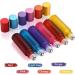 All-Day 6-Piece 10ml Essential Oils Roll Bottles - Refillable Matte Glass with Stainless Steel Ball | Includes Dropper & Opener for Aromatherapy & Fragrance - Buy Online on GoSupps.com