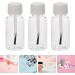 Mobestech Lot de 20 Flacons Vides 20 Ml en Plastique Pet Transparents avec Pinceau Blanc Rechargeables pour Huile Cuticules et Vernis Ongles Contenants Portables pour Nail Art et - Buy Online on GoSupps.com
