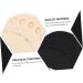 FOMIYES Fabric Forefoot Pads - 4 Pairs Women's Heeled Shoe Inserts for Comfort & Support - Thin Cotton Half-Size Foot Pads - Buy Online on GoSupps.com