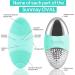 Sunmay Oval Sonic Face Cleaning Brush - Waterproof Silicone Facial Washer with Ion Function for Deep Cleaning & Gentle Peeling - Blue M - Buy Online on GoSupps.com