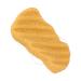 Facial Sponge Facial Sponge Washing Face Plant Fiber Eco Friendly Facial Cleansing Puff Pattern Face Clean Puff for Beauty Bath Body (Long Waves Ginger (Dry))