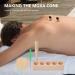 Moxa Cake Roll Maker Mold Tool - Multi-Piece DIY Moxa Tower for Waist Neck & Knee Joint Relief | International Shipping Available - Buy Online on GoSupps.com