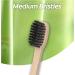 Colgate Bamboo Toothbrush with Charcoal - Eco-Friendly Medium Brush for Healthy Oral Care - Buy Online on GoSupps.com