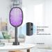 2 in 1 Electric Fly Swatter & Mosquito Zapper 4000V | USB Charging Base | Powerful Bug Zapper Racket | Indoor/Outdoor Use - Buy Online on GoSupps.com