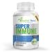 Super Wellness Immune Booster - Quercetin Immunity Support 25 Vitamins Herbs Superfoods Mushrooms - Vitamins C & E - Selenium - Turmeric - Immune Defense Supplement - 60 Capsules