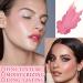 Cream Blush Stick Duo - Long-lasting & Waterproof Cheek, Lip Tint & Eye Shadow - Milk Tea Pink - Buy Online on GoSupps.com