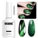 Vishine 9D Cat Eye Green Gel Nail Polish - Galaxy Chameleon UV Gel - Soak Off Manicure for DIY & Salon - 16ml M193 - Buy Online on GoSupps.com