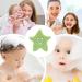 Baby Sponge for Bathing - Soft Wood Pulp Sponge Body Wash Scrubber - Dead Skin Remover Cute Body Scrubber Shower Sponge Bath Rub for Kids Baby Toddler Children Green - Buy Online on GoSupps.com