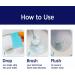 Evagloss Biodegradable Toilet Bowl Clean Strips - Eco Friendly, Non-Toxic & Plastic-Free - Buy Online on GoSupps.com