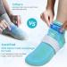 SuzziPad Upgraded Cold Therapy Socks with 6 Gel Packs - Large Hand Ice Pack Wrap for Pain Relief and Neuropathy - Buy Online on GoSupps.com