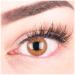 Very covering and natural brown contact lenses Silicone Comfort Novelry Color "Rose Brown" + container of glamlens - 1 pair (2 pieces) - Dia 14.00 - With strength -1.50 diopters -1.5 Dioptries 8.6 millimeters 14.00 millimeters 2.0