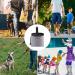 Nuoshen Pet Treat Bag - Adjustable Waistband Dog Training Pouch for Travel & Outdoor Use (Light-gray) - Buy Online on GoSupps.com