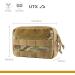 OneTigris Small MOLLE Pouch - Tactical Admin Organizer Utility Waist Pack - Buy Online on GoSupps.com