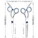 Jiasoval Professional 6 Inch Hairdressing Scissors Set for Hair Cutting & Beard Trimming - Ideal for Men, Women, Children, and Pets at Home or Salon - Buy Online on GoSupps.com