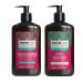 Arganicare | Duo Shampoo + Conditioner | With Keratin | Regenerates and Intensely Protects Damaged Hair | Anti-hair loss | Shiny Effect | All hair types | 1x400 ML+ 1x400mL