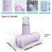 KTELI Ice Roller for Face - Silicone Ice Roller Mold for Gua Sha Massage Brightening & Firming Purple - Shrink Pores & Refresh Skin - Buy Online on GoSupps.com