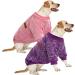 Huisalisiji 5XL Dog Sweater for Large Dogs | Warm Lightweight Hoodie - Soft Texture & Elasticity (Pink + Purple) - 2PC Set - Buy Online on GoSupps.com