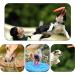 Bansusu Dog Frisbee Toy Set 2-Pack Non-Toxic Rubber Flying Discs Durable & Floatable 7 Inch Dog Frisbee Indestructible for Outdoor Fun Training and Exercise (Blue Orange) - Buy Online on GoSupps.com