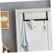 DOITOOL Space Aluminum Door Hanger Has Stood Towel Hanger Hook Holders Coat Hanger for Door Storage Cabinet - Buy Online on GoSupps.com