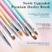 Dpolla 7PCS Nail Art Brush Set - Gel Polish Design Pen Painting Tools for Nail Extension & Builder Gel - Liner Brush, Dotting Pen - Salon Quality for Home DIY Manicure - Buy Online on GoSupps.com