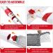 Microfiber Spray Mop with Refillable Bottle & 3 Washable Pads - 360 Swivel Head, Sturdy Wet Dry Floor Mop for Home Kitchen - Gray - Buy Online on GoSupps.com