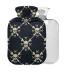 Pirate Skull Hot Water Bottle 1L Small Hot Water Bag for Pain Relief Back Pain Hot and Cold Therapy BAP Free