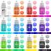 12 Vivid Colors Food Coloring Set for Baking & Decorating - .25 fl. oz. Bottles - Perfect for Cake, Cookie, Fondant, Macaron, Slime Making & Crafts - Buy Online on GoSupps.com