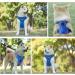 Eyin Dog Harness for Large Dogs - Adjustable Breathable Reflective & Padded - Front Handle for Training (Light Blue L: Neck 42-60cm Chest 47-86cm) - Buy Online on GoSupps.com